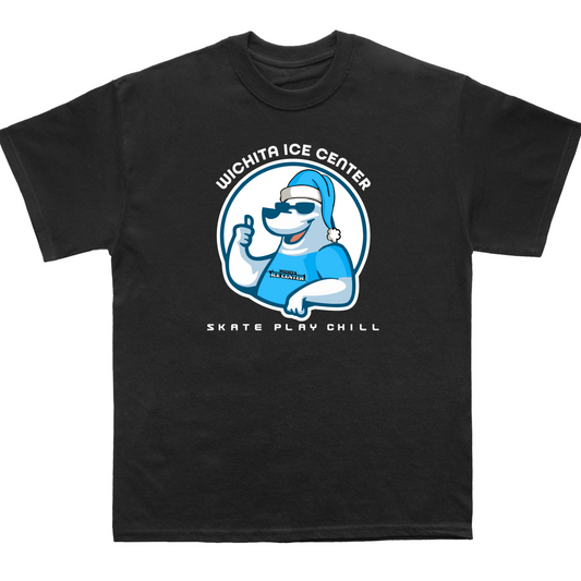 Wichita Ice Center Polar Pete Logo Tee Shirt